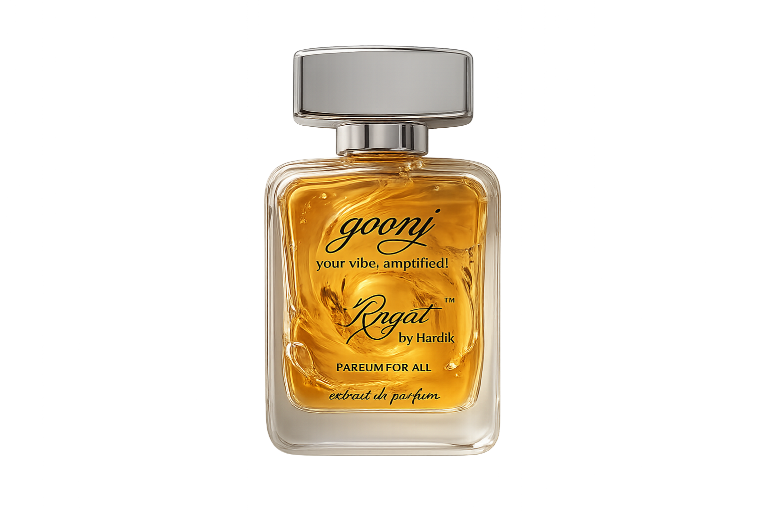 Luxury perfume bottle